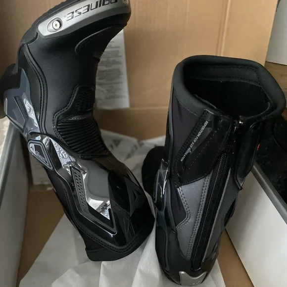 Black Motorcycle Boots
